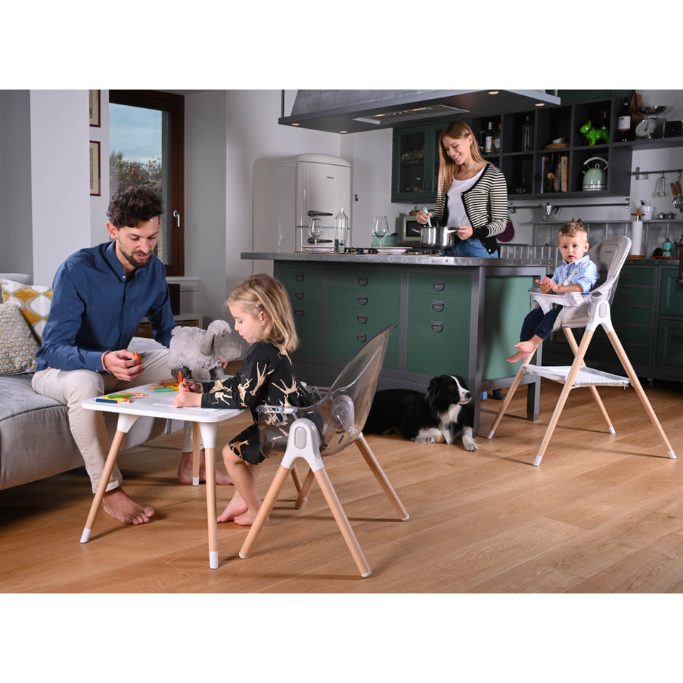 Bonti | 2 in 1 Highchair - Pink