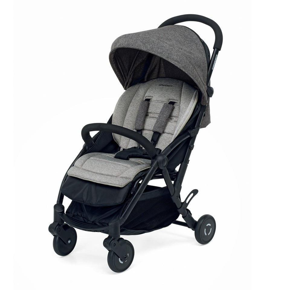 Boarding baby stroller-grey-by Foppapedretti s lightweight, only 6.5kg and It can be easily folded up into the carrying bag, which is included.