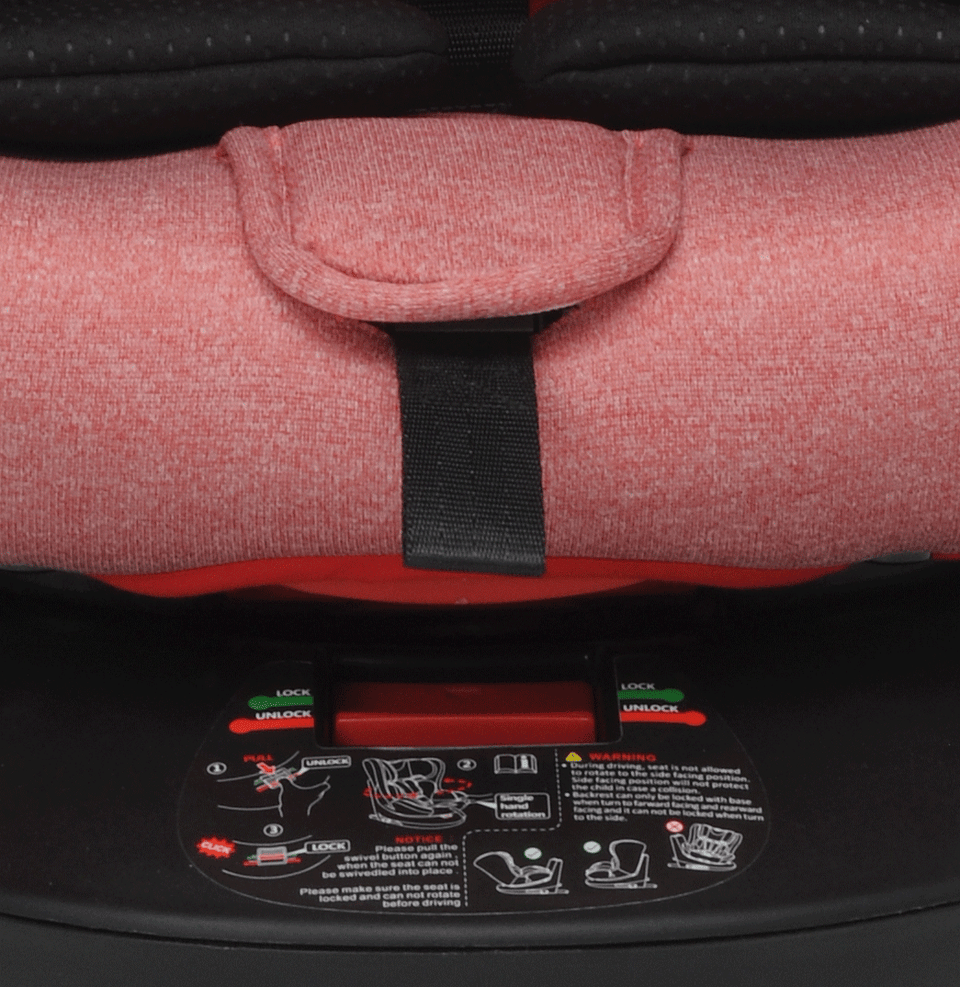 Cherry Colour FP360 carseat harness adjustment device
