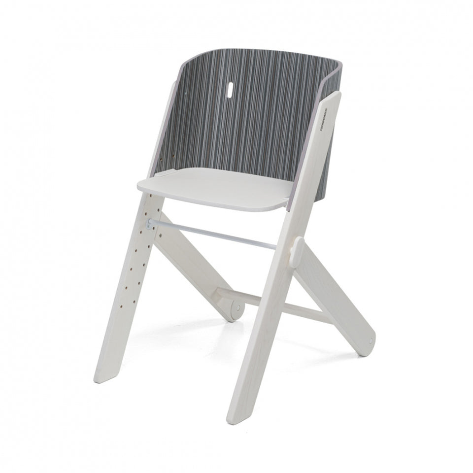 TIRAMISÙ Evolutionary Chair - Grey Stripe Ash Wood